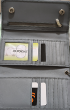 Load image into Gallery viewer, Men's Trifold RFID chain wallets