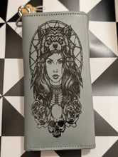 Load image into Gallery viewer, Men's Trifold RFID chain wallets