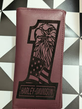 Load image into Gallery viewer, Men's Trifold RFID chain wallets