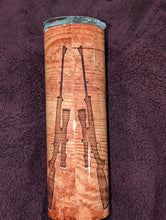 Load image into Gallery viewer, Ready to Ship Wood Grain Deer Sublimation Tumbler
