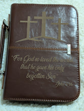 Load image into Gallery viewer, Engraved Bible Cover
