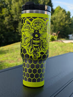 Ready to Ship Bee Engraved Tumbler
